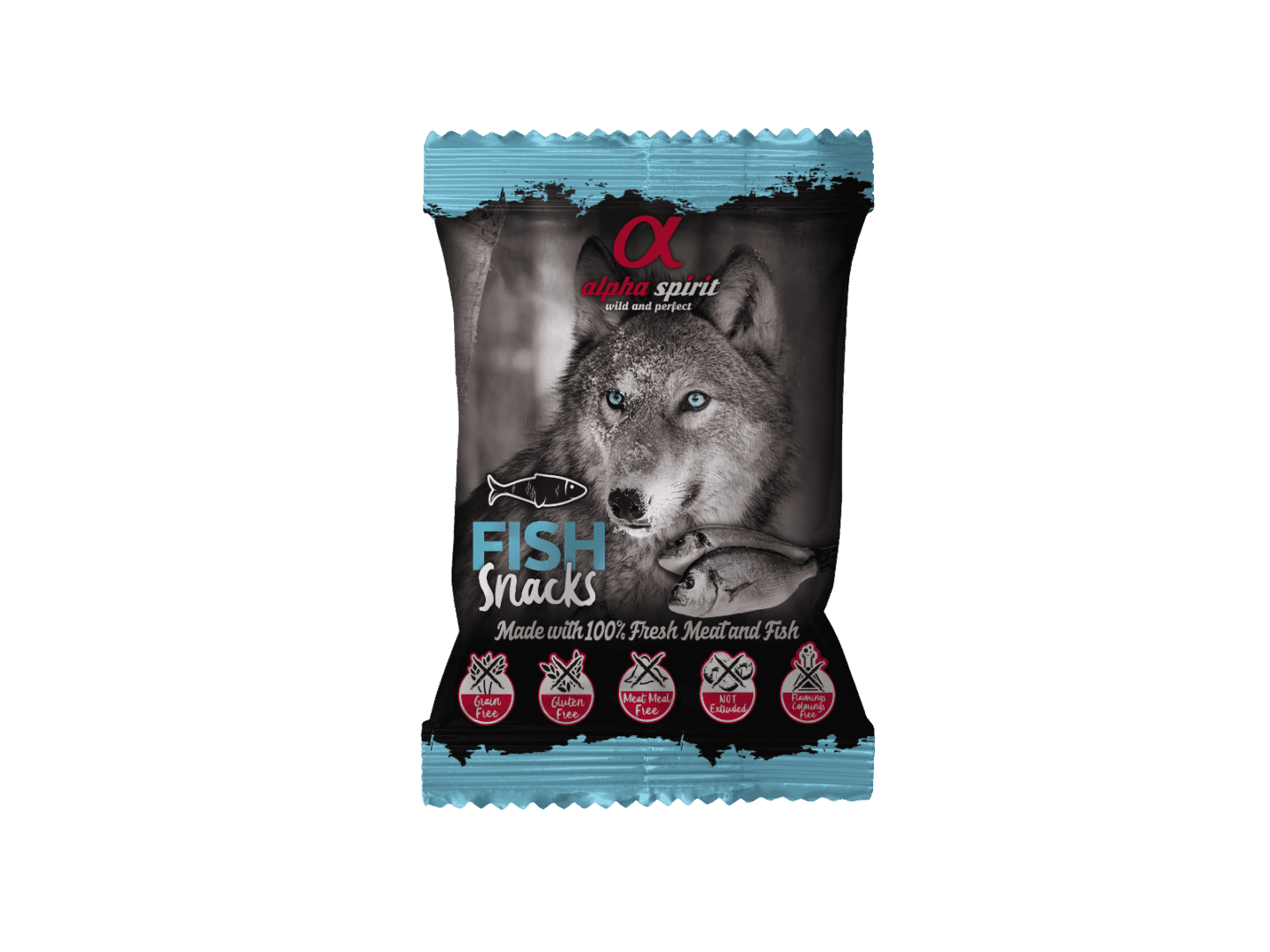 Alpha Spirit poslastice za pse, kockice - 50g-riba