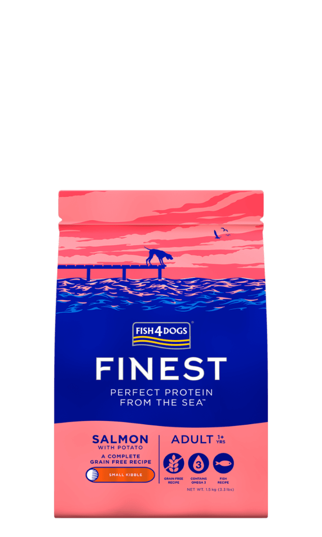 Fish4Dogs Finest losos, malo zrno